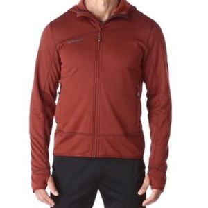 Mammut Borah Fleece Polartec Thermal Pro Soft-shell Hoodie Red Small